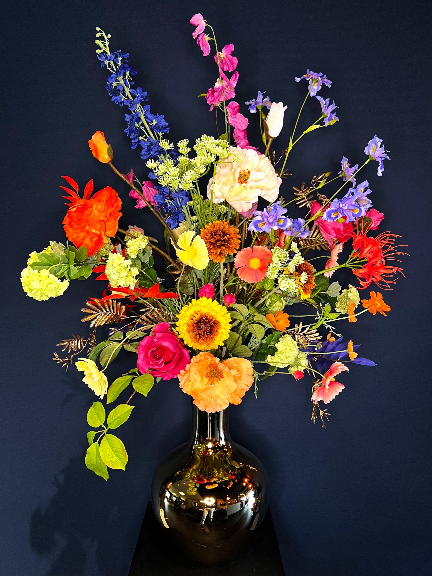 Zijdeboeket bloemen Lynn groot Zijdeboeket bloemen Lynn groot