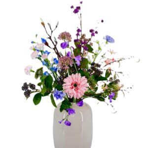 Zijdenbloemen boeket Stacy.