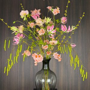 Groot zijdenbloemen boeket Belle