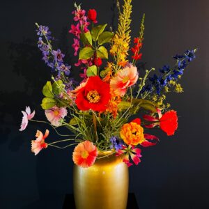 Zijdenbloemen boeket Lydia
