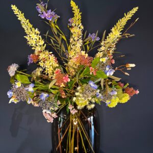 Zijdebloemen boeket Annebel groot