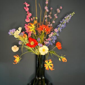Plukboeket zijdebloemen Jade