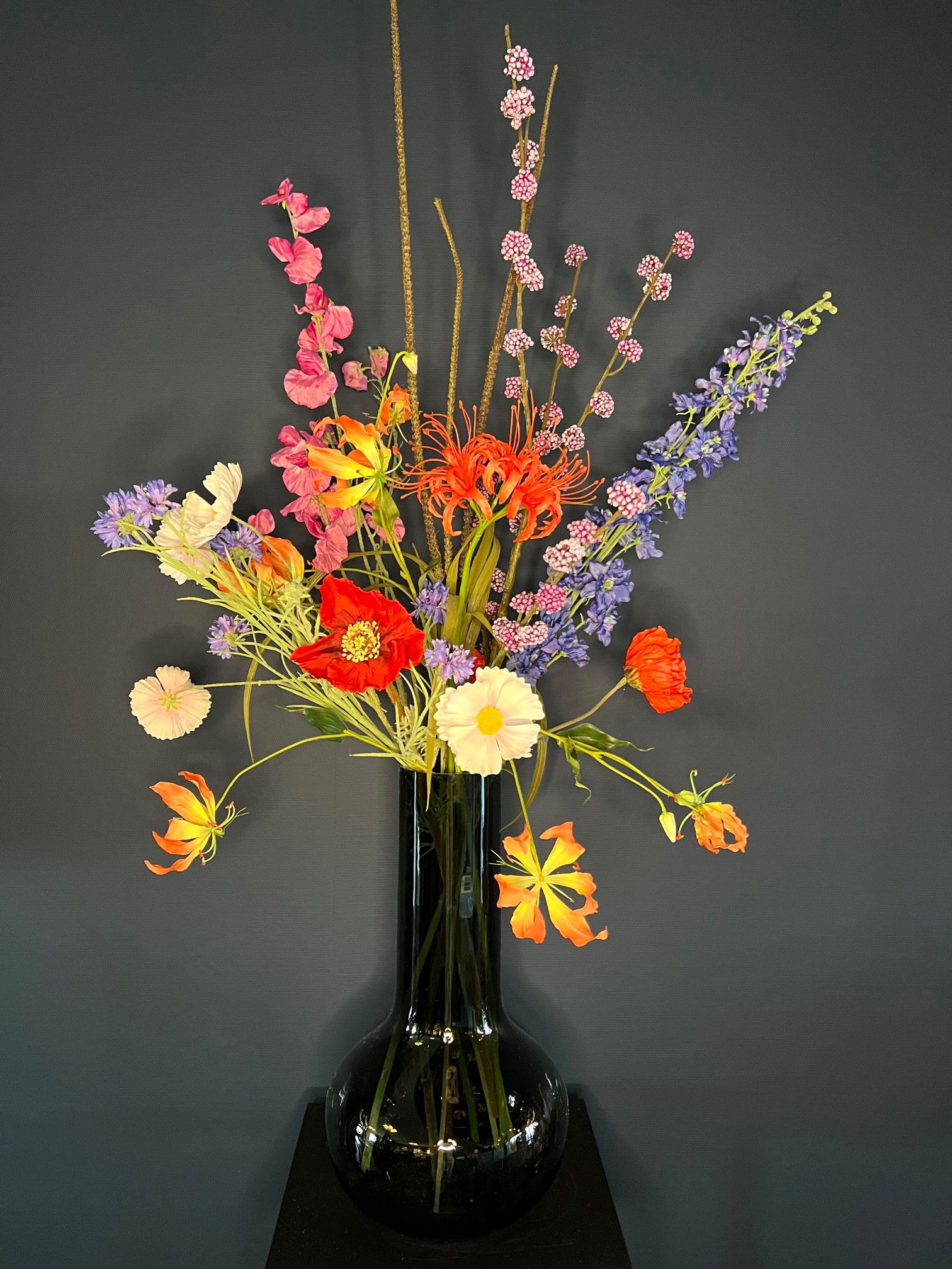 Plukboeket zijdebloemen Jade Plukboeket zijdebloemen Jade