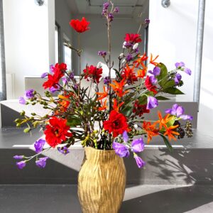 Zijdenbloemen boeket Ida