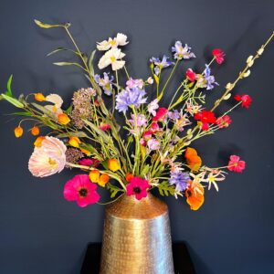 Zijdenbloemen boeket Kiki