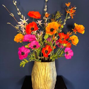 Zijdenbloemen boeket Lola