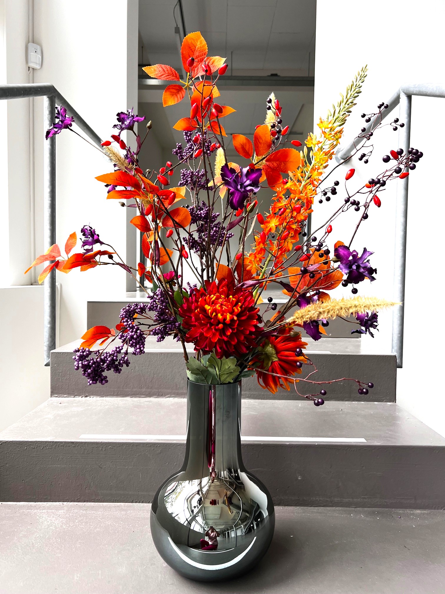Zijdenbloemen boeket Nora Zijdenbloemen boeket Nora