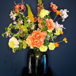 Zijdenbloemen boeket Renee