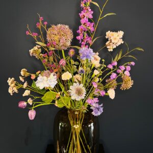 Zijdenbloemen boeket Sisa