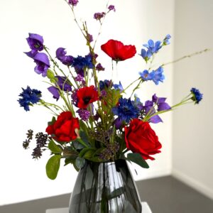 Kunstbloemen boeketje Ivy