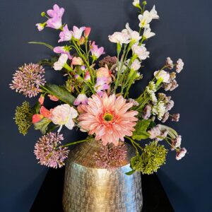 Zijdenbloemen boeket Ans