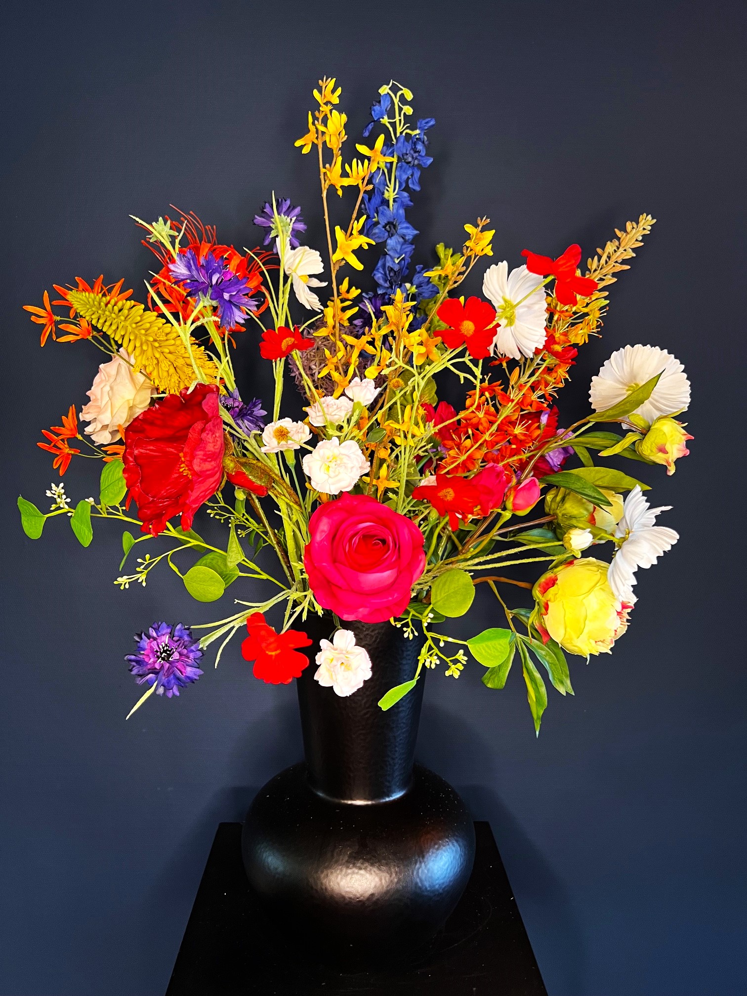 Zijdenbloemen boeket Karen Zijdenbloemen boeket Karen