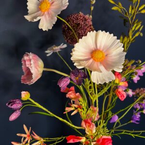 zijdebloemen-boeket-Roos-1