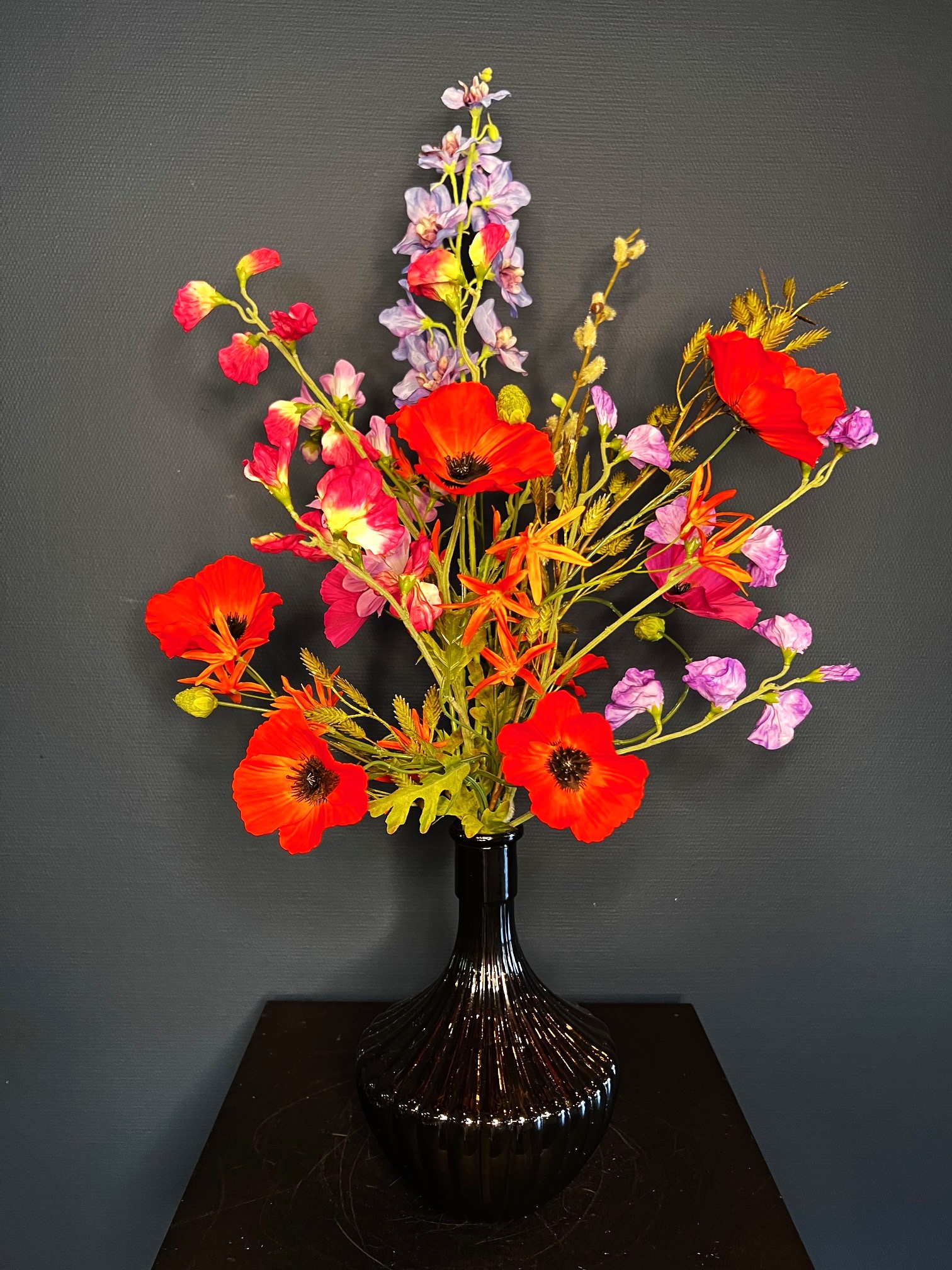 Zijde bloemen boeket Cato Zijde bloemen boeket Cato