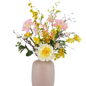 Zijdenbloemen boeket Nienke