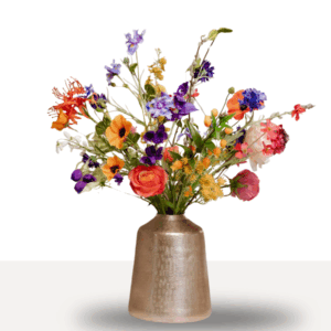 Plukboeket zijdenbloemen boeket Fleur