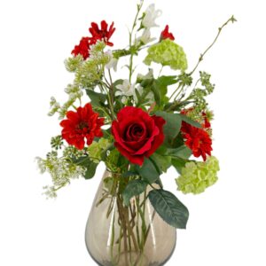 Zijdebloemen boeketje Keet